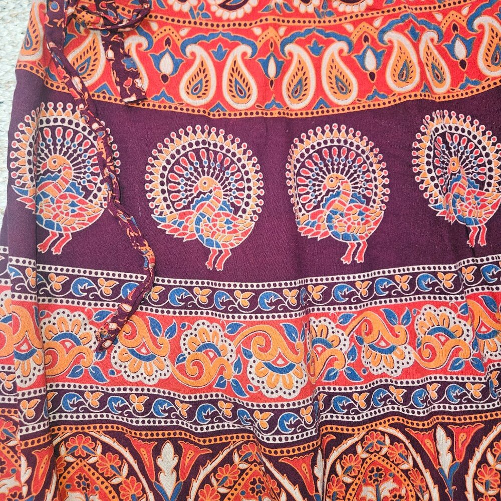 Darn Good Yarn Boho Skirt L-XL 33 - Picture 2 of 5